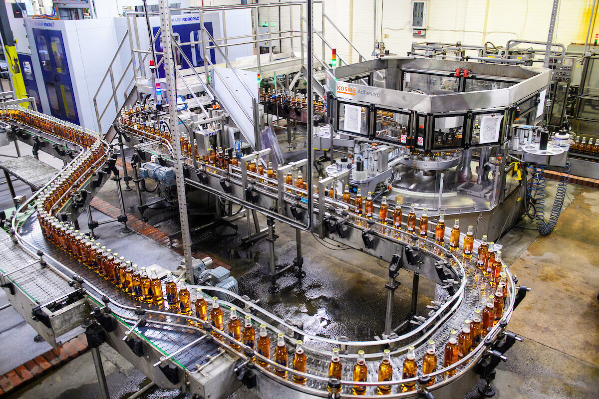 UK Contract bottling sevices beer, cider & soft drink packaging